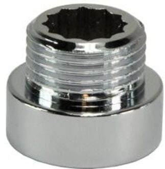 Wiesbaden Kraanverlengkoppeling 1/2 X 10 Chroom