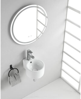 Wiesbaden Kronos - Fontein - 32x27.5x16cm - Keramiek Glans Wit