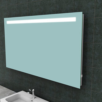Wiesbaden LED Badkamerspiegel Wiesbaden Tigris - 140x80cm met Stopcontact Helder/Koud wit