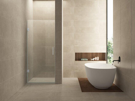 Wiesbaden Less glas voor nisdeur 1000 x 2000 x 8 mm nano helder glas 20.3958