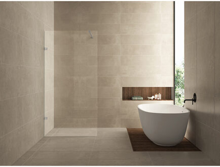 Wiesbaden Less Inloopdouche - 1000x2000x8mm - Nano Helder Glas - Chroom