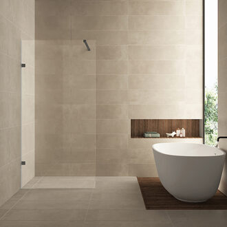 Wiesbaden Less Inloopdouche 70x200 cm - Nano Coating - Helder Glas Gunmetal