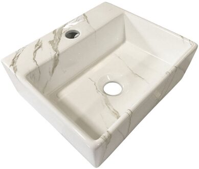 Wiesbaden Leto fontein 33,5 x 29 x 11,5 cm, carrara