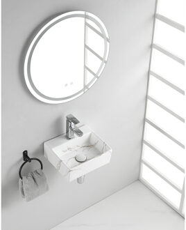 Wiesbaden Leto - Fontein - 33.5x29x11.5cm - Keramiek Carrara