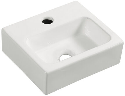 Wiesbaden Leto Mini fontein 28x24.5cm wit