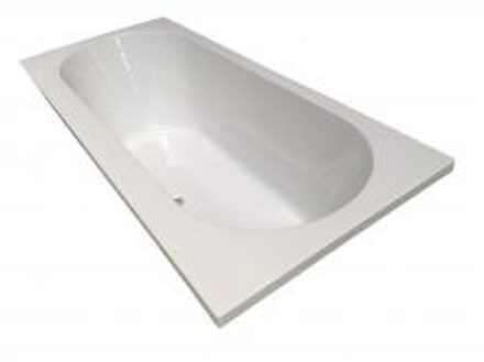 Wiesbaden Ligbad inbouw Wiesbaden Portus RD 180*80*49 cm wit DUO