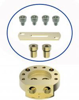 Wiesbaden lima tijdelijke afsluitset bodemplaat tbv vrijstaande kraan