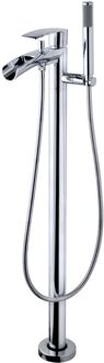 Wiesbaden Lima Vrijstaande Badkraan - Mengkraan - Chroom