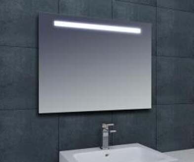 Wiesbaden Line Spiegel met Led Verlichting - 60 x 80 cm.