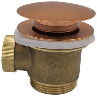 Wiesbaden Losse Clickwaste Wiesbaden Luxe Compleet 5/4 tbv Vrijstaand Bad Geborsteld Koper