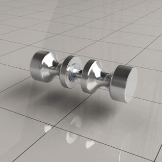 Wiesbaden Losse Deurknop Type 3 Chroom