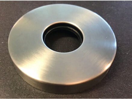 Wiesbaden Losse Overschuifrozet t.b.v. Douchearm Rond 60 -22 mm. - RVS