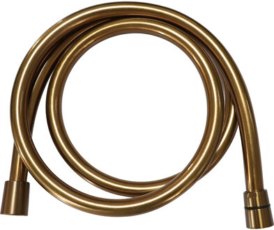 Wiesbaden Luxe Doucheslang - Kunststof - 150cm - Geborsteld Brons Koper