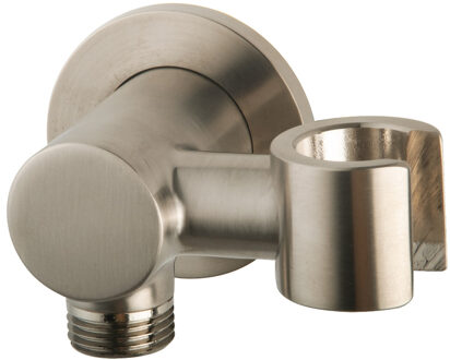 Wiesbaden Luxe Handdouchehouder Kantelbaar met Doucheaansluiting 1/2″ Geborsteld Staal