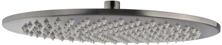 Wiesbaden luxe messing hoofddouche rond 300 mmx8 mm, gun metal