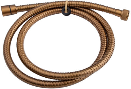 Wiesbaden Luxe Metalen Doucheslang Wiesbaden 150 CM Conisch Geborsteld Brons Koper