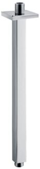 Wiesbaden Luxe Plafond Douchearm Vierkant 40cm Chroom
