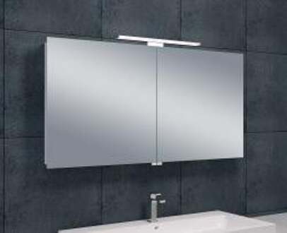 Wiesbaden Luxe Spiegelkast + Led Verlichting - 120 x 60 x 14 cm.