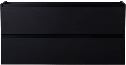 Wiesbaden Marmaris Onderkast Met 2 Laden - 100x45cm - Mat Zwart