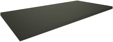 Wiesbaden Marmaris Topblad - 100x46x2.5cm - Mat Zwart