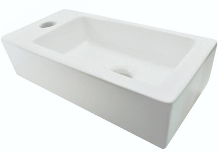 Wiesbaden Mini-Rhea links fontein 360x180x90 mat-wit