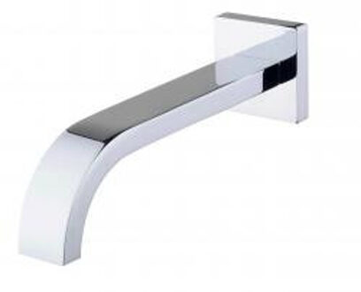 Wiesbaden Mueller Cube Inbouw-baduitloop vierkant 22cm 1/2 chroom