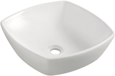 Wiesbaden Mueller Plaza opzet wastafel 42x42x13cm wit