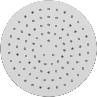 Wiesbaden Mueller Round Luxe mess.hoofddouche rond 200mmx12mm chroom