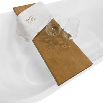 Wiesbaden OAK Badplanchet - 80x20x3cm - Robuust Eiken