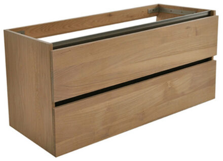 Wiesbaden OAK Onderkast Met 2 Laden 2 Uitsparingen - 120x46cm - Eik
