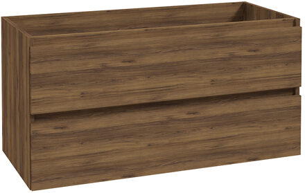 Wiesbaden Onderkast Wiesbaden Alvara 100x46 cm 2 Laden 1 Uitsparing Warm Eiken