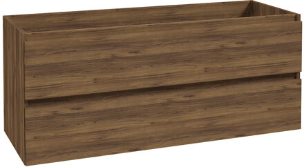 Wiesbaden Onderkast Wiesbaden Alvara 120x46 cm 2 Laden 2 Uitsparingen Warm Eiken