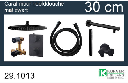 Wiesbaden One-Pack Inbouwthermostaatset - Rond - Type 304 MZ - 30cm