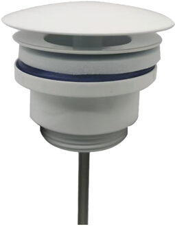 Wiesbaden Open Afvoerplug Wiesbaden Caral 5/4" Mat Wit