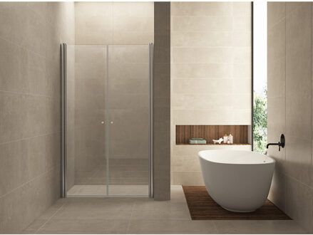 Wiesbaden Pendeldeur dubbel 100cm douche