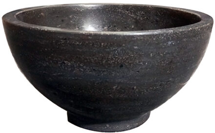 Wiesbaden Raw Waskom Rond - 20x11cm - Hardsteen Gezoet