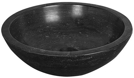 Wiesbaden Raw Waskom Rond - 40x12cm - Hardsteen Gezoet