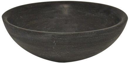 Wiesbaden Raw Waskom Rond - 40x14cm - Hardsteen Gezoet