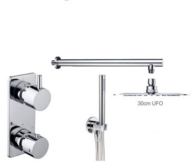 Wiesbaden Regendouche - Type 19 - Inbouw - Complete set - ø 30 cm ufo