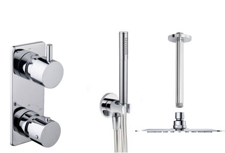 Wiesbaden Regendouche - Type 20 - Inbouw - Complete set - ø 20 cm ufo