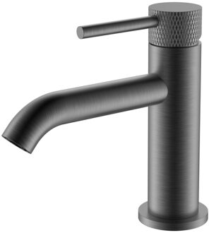 Wiesbaden Ribbd fonteinkraan 1/2" gunmetal PVD 29.5373