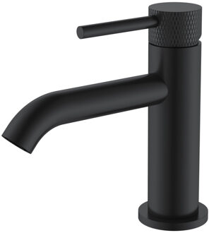 Wiesbaden Ribbd fonteinkraan 1/2" mat zwart 29.5372