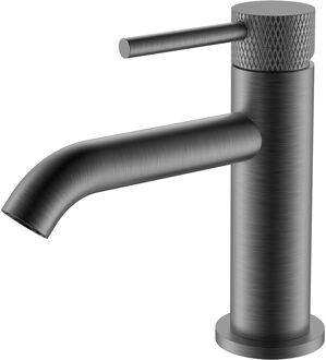 Wiesbaden Ribbd Fonteinkraan - Toiletkraan - Koudwaterkraan - 1/2 - Gunmetal