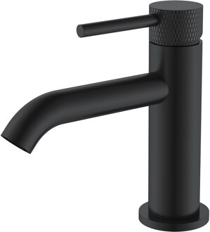 Wiesbaden Ribbd Fonteinkraan - Toiletkraan - Koudwaterkraan - 1/2 - Mat Zwart