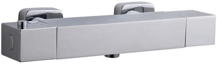 Wiesbaden Rombo Thermostatische Douchemengkraan - Chroom