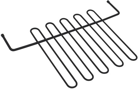 Wiesbaden Rooster Voor Uitstortgootsteen Banks 48x32 cm Mat Zwart