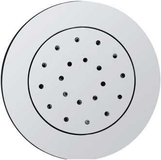 Wiesbaden Round Inbouw verstelbare zijdouche rond 135mm ABS chr