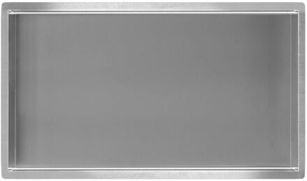 Wiesbaden RVS Inbouwnis Wiesbaden Demis 30x60x7cm - Stijlvolle Opbergruimte