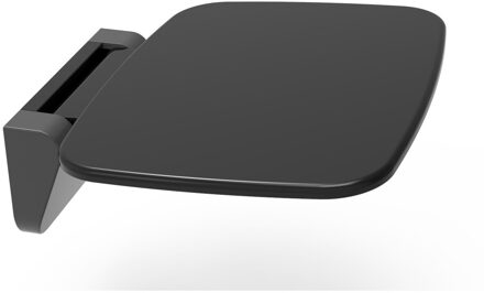 Wiesbaden Serva Douchestoel Wandmontage Opklapbaar - Zwart