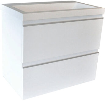 Wiesbaden Shall Onderkast - 60x36cm - Glans Wit